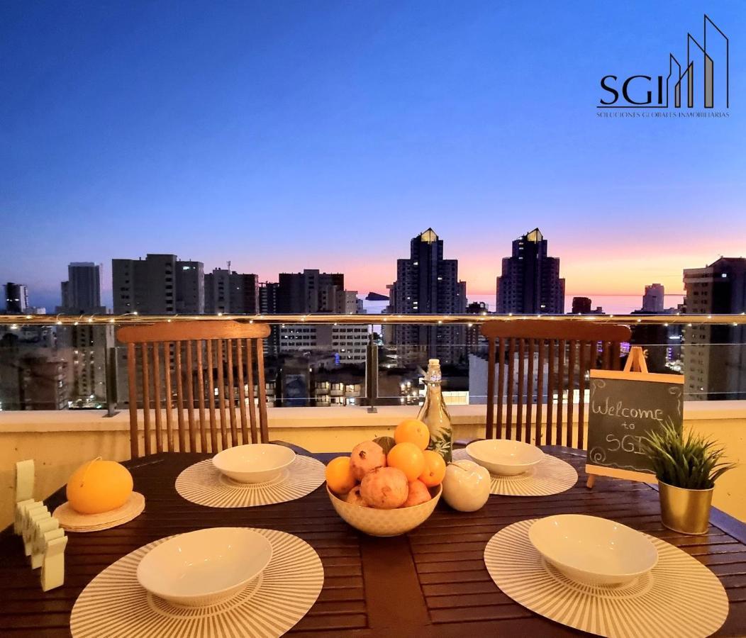 貝尼多姆Sunset Chill Out- Torres D' Oboe公寓 外观 照片
