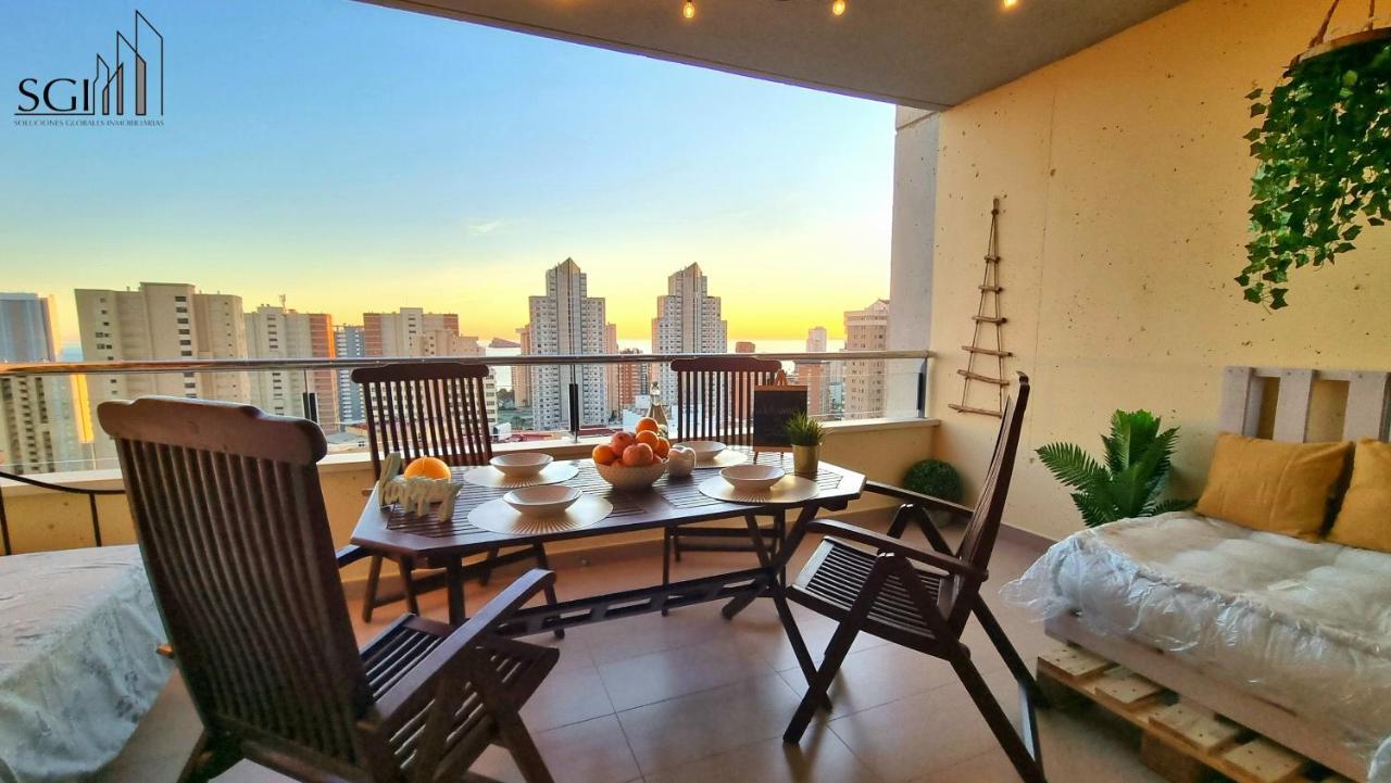 貝尼多姆Sunset Chill Out- Torres D' Oboe公寓 外观 照片
